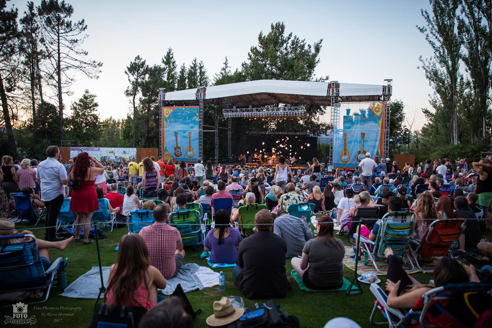 Blondie, Edgefield Amphitheater, photo by Alyssa Herrman
