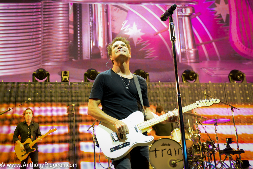 Train, Sunlight Supply Amphitheater, photo by Anthony Pidgeon