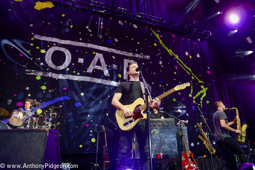 O.A.R., Sunlight Supply Amphitheater, photo by Anthony Pidgeon
