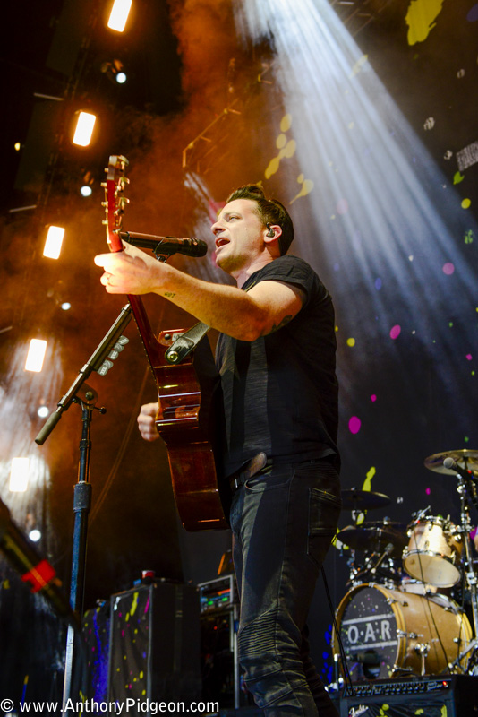 O.A.R., Sunlight Supply Amphitheater, photo by Anthony Pidgeon