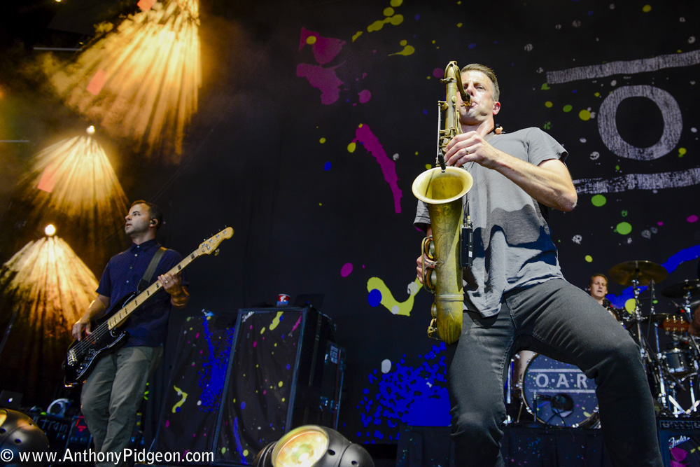 O.A.R., Sunlight Supply Amphitheater, photo by Anthony Pidgeon