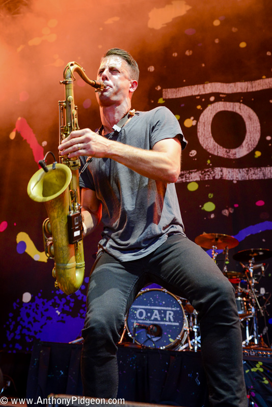 O.A.R., Sunlight Supply Amphitheater, photo by Anthony Pidgeon