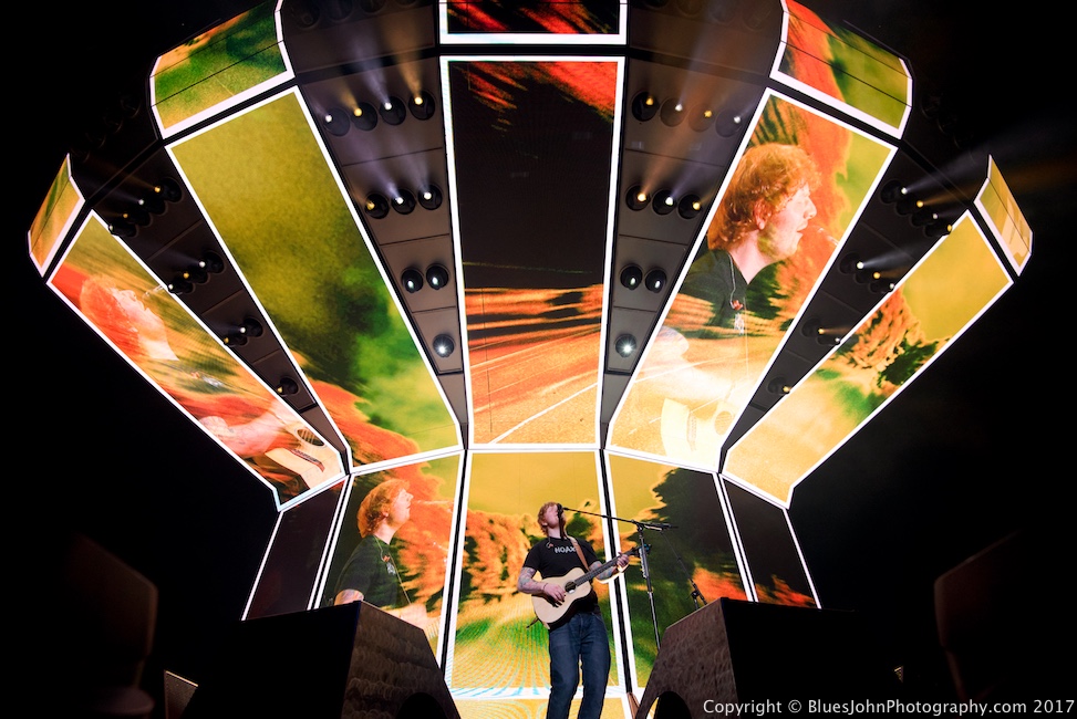 Ed Sheeran, Moda Center, Rose Quarter, photo by John Alcala