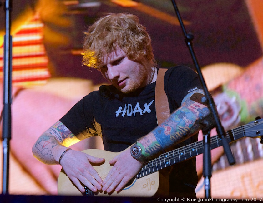 Ed Sheeran, Moda Center, Rose Quarter, photo by John Alcala