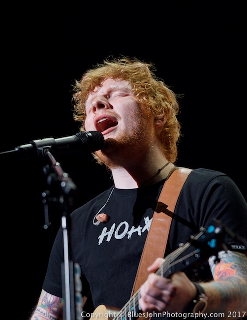 Ed Sheeran, Moda Center, Rose Quarter, photo by John Alcala