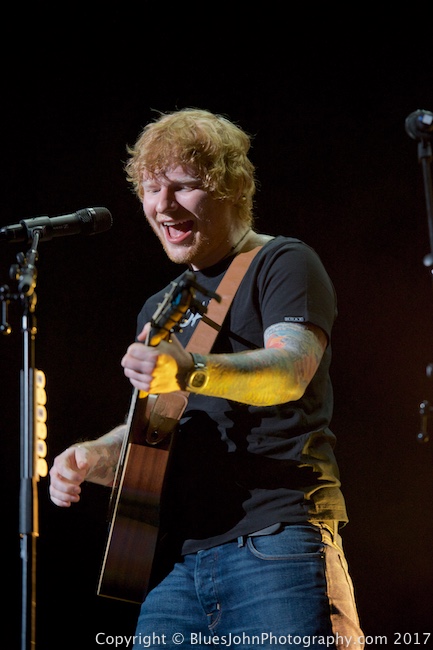 Ed Sheeran, Moda Center, Rose Quarter, photo by John Alcala