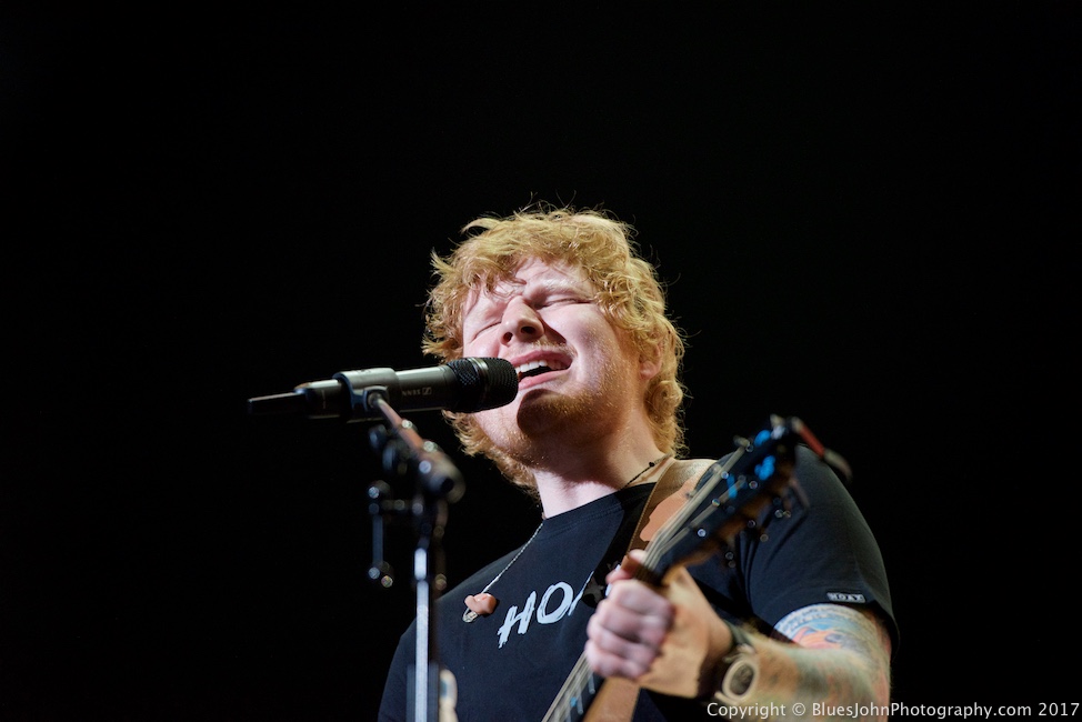 Ed Sheeran, Moda Center, Rose Quarter, photo by John Alcala