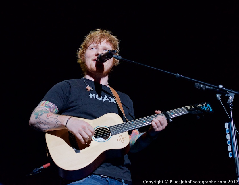 Ed Sheeran, Moda Center, Rose Quarter, photo by John Alcala