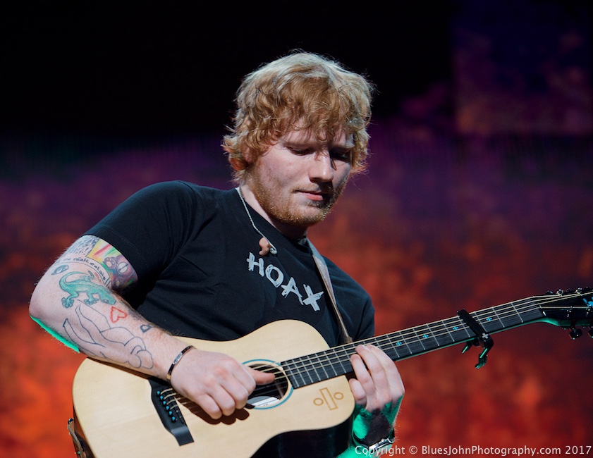 Ed Sheeran, Moda Center, Rose Quarter, photo by John Alcala