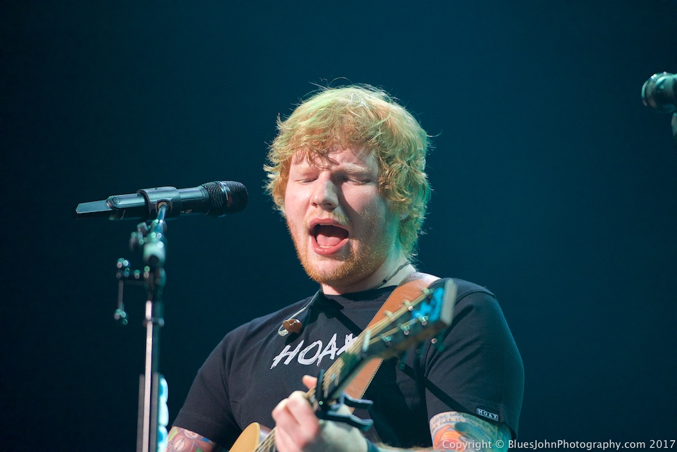 Ed Sheeran, Moda Center, Rose Quarter, photo by John Alcala