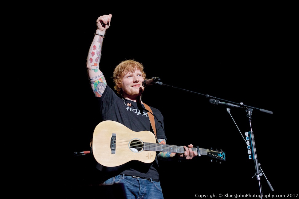 Ed Sheeran, Moda Center, Rose Quarter, photo by John Alcala