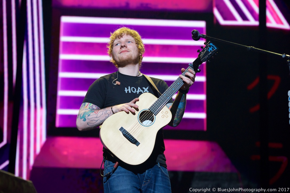 Ed Sheeran, Moda Center, Rose Quarter, photo by John Alcala