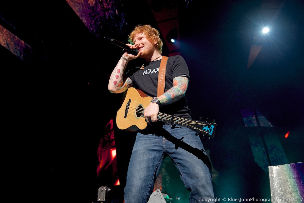 Ed Sheeran, Moda Center, Rose Quarter, photo by John Alcala