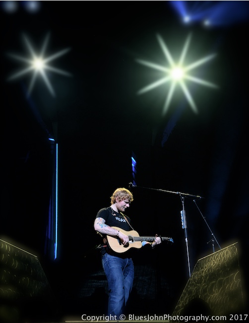 Ed Sheeran, Moda Center, Rose Quarter, photo by John Alcala