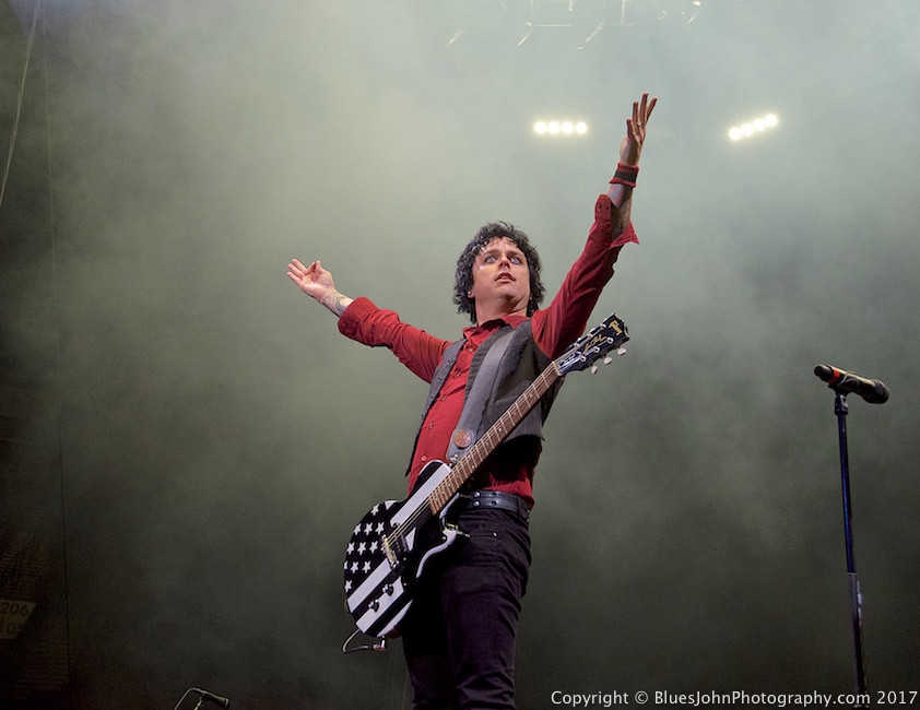 Green Day, Moda Center, Rose Quarter, photo by John Alcala
