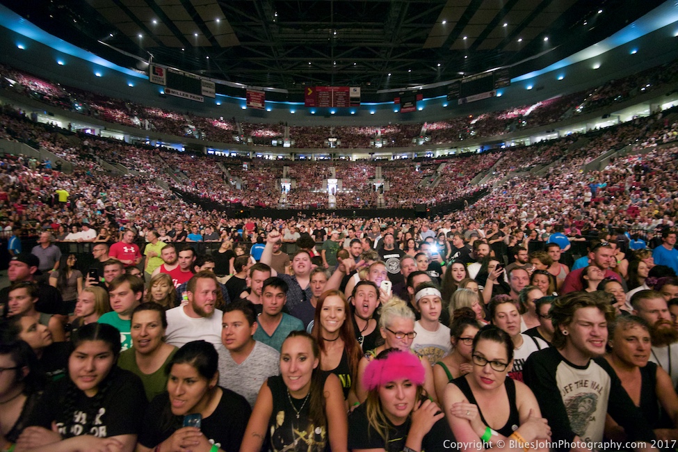 Green Day, Moda Center, Rose Quarter, photo by John Alcala