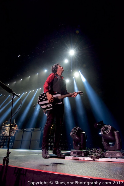 Green Day, Moda Center, Rose Quarter, photo by John Alcala