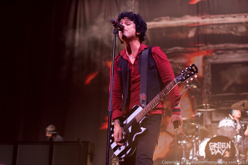 Green Day, Moda Center, Rose Quarter, photo by John Alcala