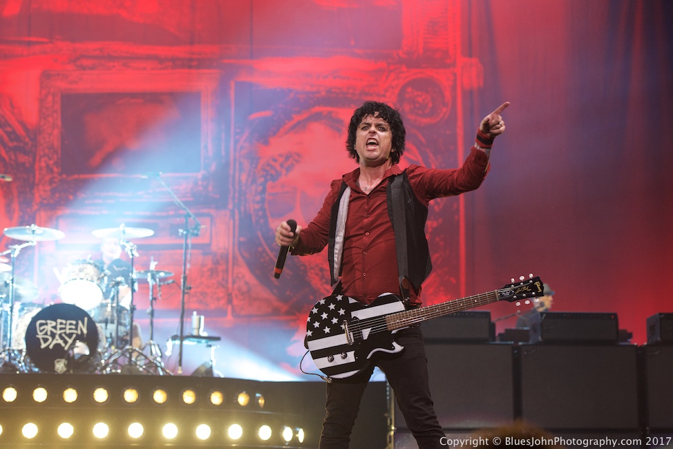 Green Day, Moda Center, Rose Quarter, photo by John Alcala