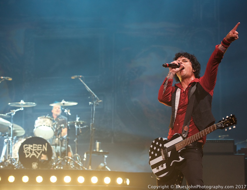 Green Day, Moda Center, Rose Quarter, photo by John Alcala