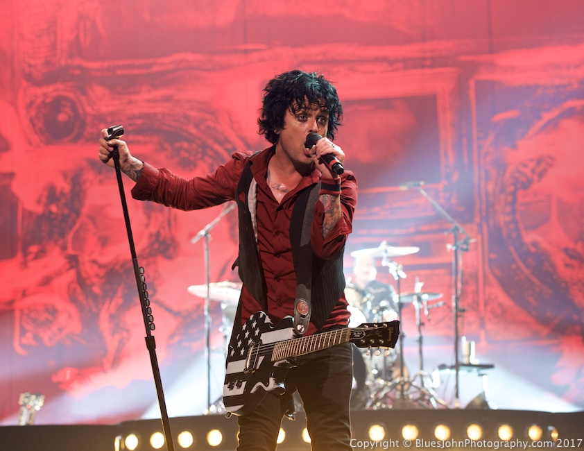 Green Day, Moda Center, Rose Quarter, photo by John Alcala