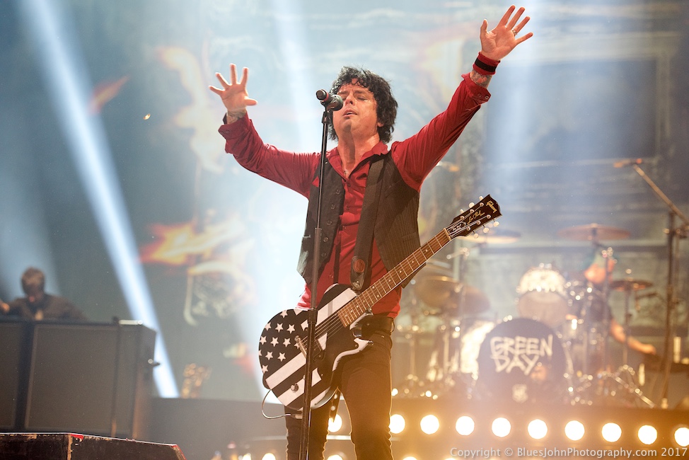 Green Day, Moda Center, Rose Quarter, photo by John Alcala