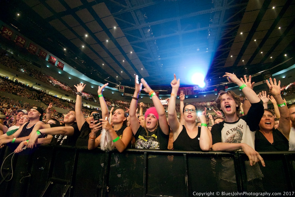 Green Day, Moda Center, Rose Quarter, photo by John Alcala