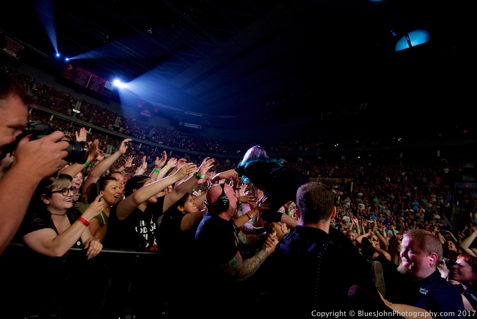 Green Day, Moda Center, Rose Quarter, photo by John Alcala