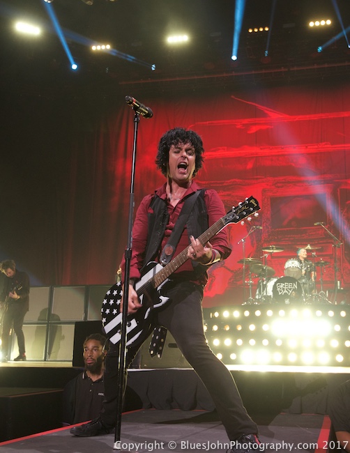 Green Day, Moda Center, Rose Quarter, photo by John Alcala