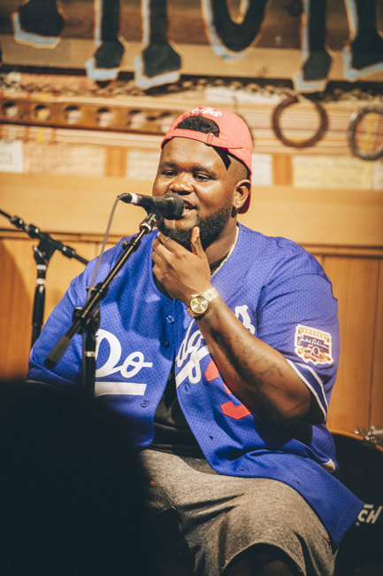 Mic Capes, Pickathon, Pendarvis Farm, photo by Sam Gehrke