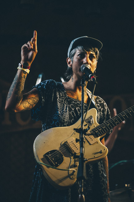 Luz Elena Mendoza, Y La Bamba, Pickathon, Pendarvis Farm, photo by Sam Gehrke