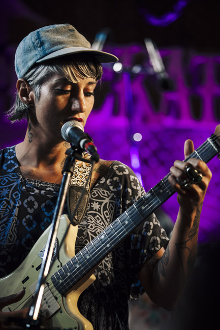 Luz Elena Mendoza, Y La Bamba, Pickathon, Pendarvis Farm, photo by Sam Gehrke