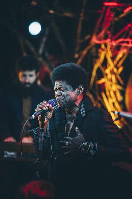 Charles Bradley, Pickathon, Pendarvis Farm, photo by Sam Gehrke