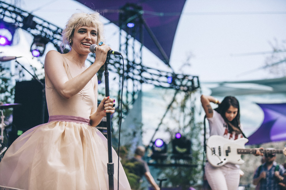 Priests, Pickathon, Pendarvis Farm, photo by Sam Gehrke