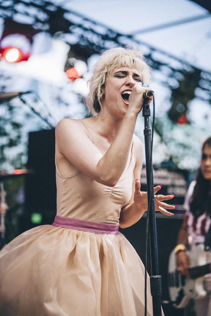 Priests, Pickathon, Pendarvis Farm, photo by Sam Gehrke
