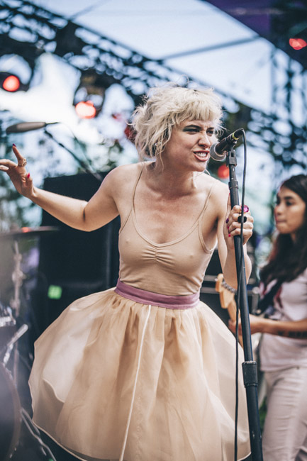 Priests, Pickathon, Pendarvis Farm, photo by Sam Gehrke