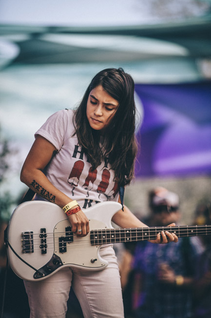 Priests, Pickathon, Pendarvis Farm, photo by Sam Gehrke