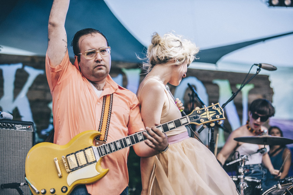 Priests, Pickathon, Pendarvis Farm, photo by Sam Gehrke