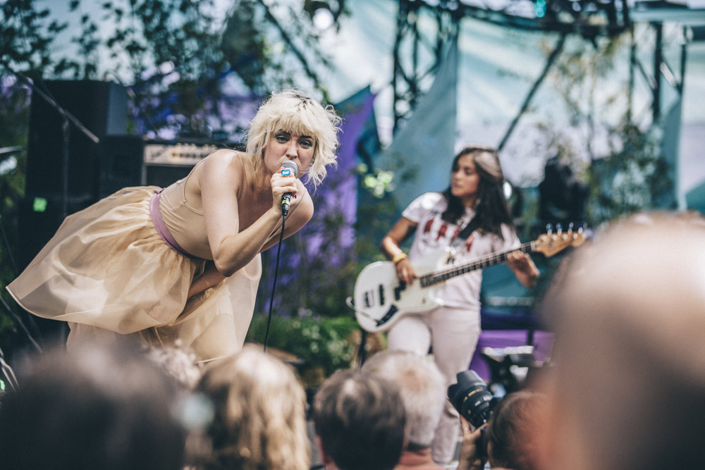 Priests, Pickathon, Pendarvis Farm, photo by Sam Gehrke