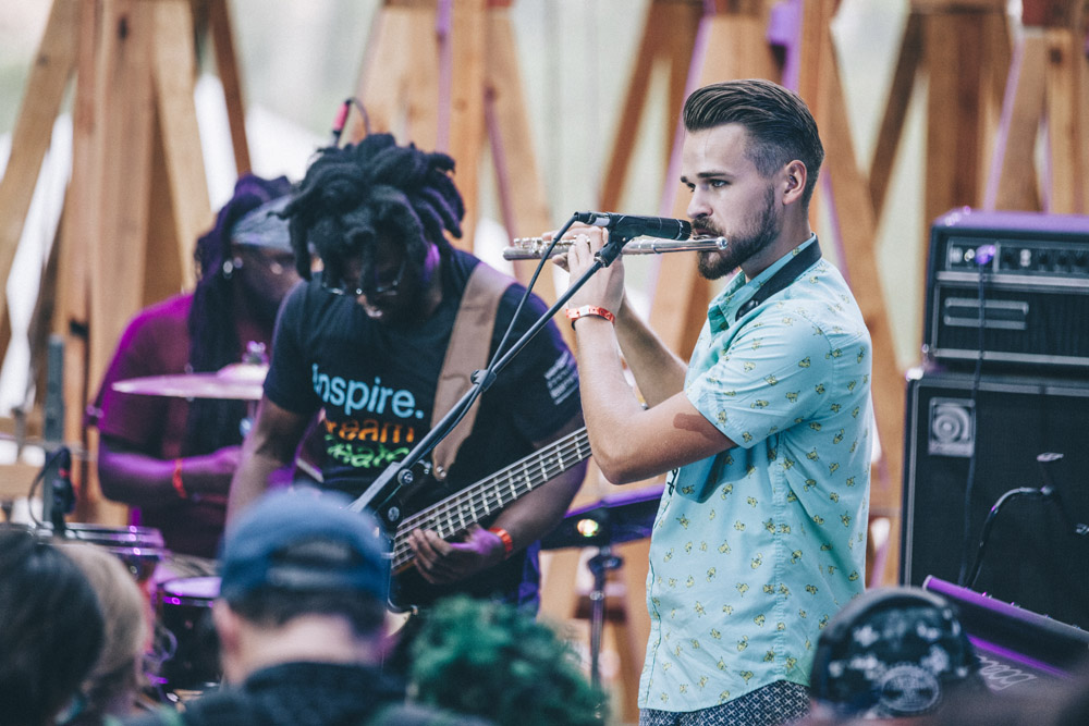 Tank and The Bangas, Pickathon, Pendarvis Farm, photo by Sam Gehrke