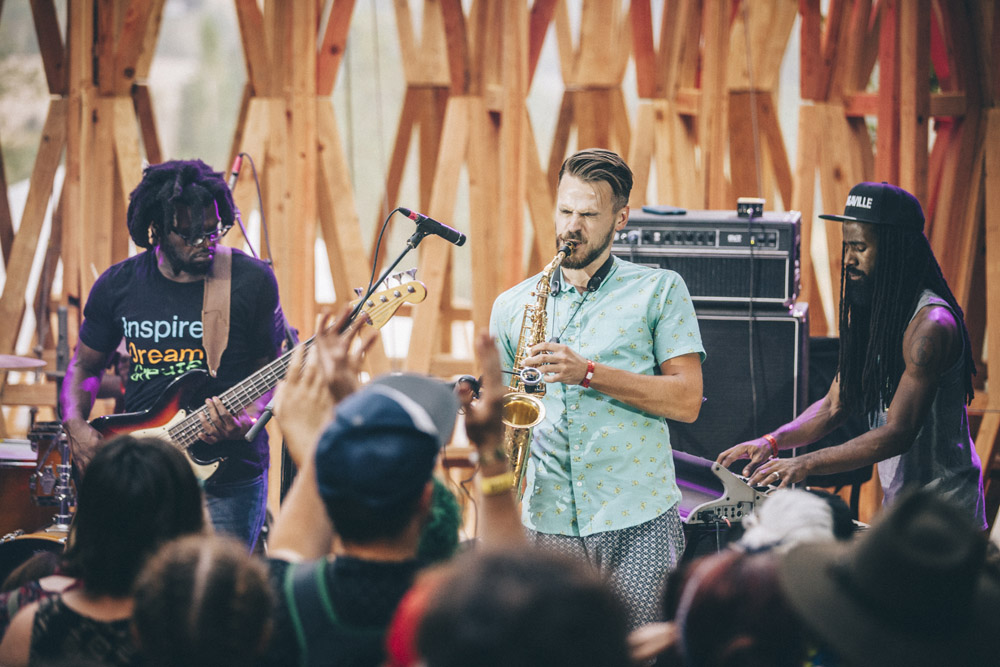 Tank and The Bangas, Pickathon, Pendarvis Farm, photo by Sam Gehrke