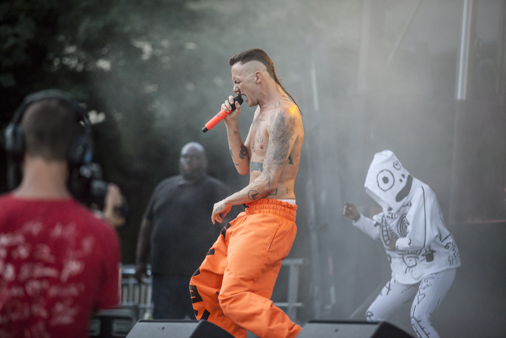 Die Antwoord, Project Pabst, MusicfestNW, Tom McCall Waterfront Park, photo by Sam Gehrke