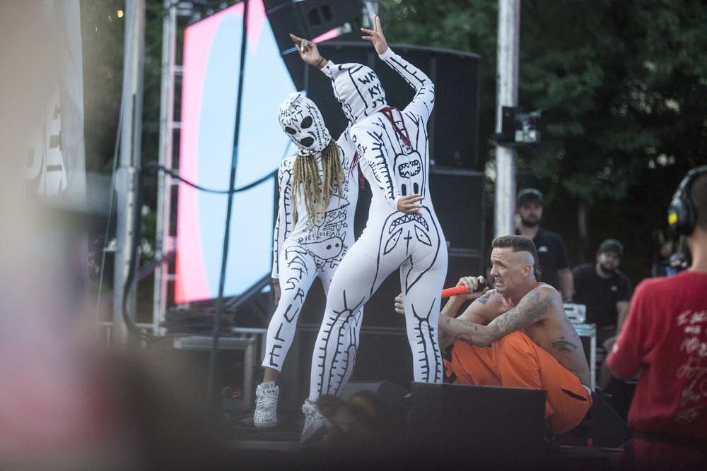 Die Antwoord, Project Pabst, MusicfestNW, Tom McCall Waterfront Park, photo by Sam Gehrke