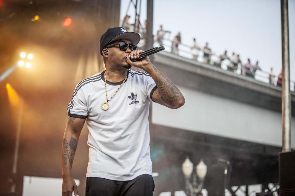 Nas, Project Pabst, MusicfestNW, Tom McCall Waterfront Park, photo by Sam Gehrke
