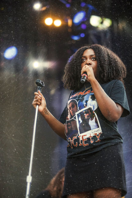 Noname, Project Pabst, MusicfestNW, Tom McCall Waterfront Park, photo by Sam Gehrke