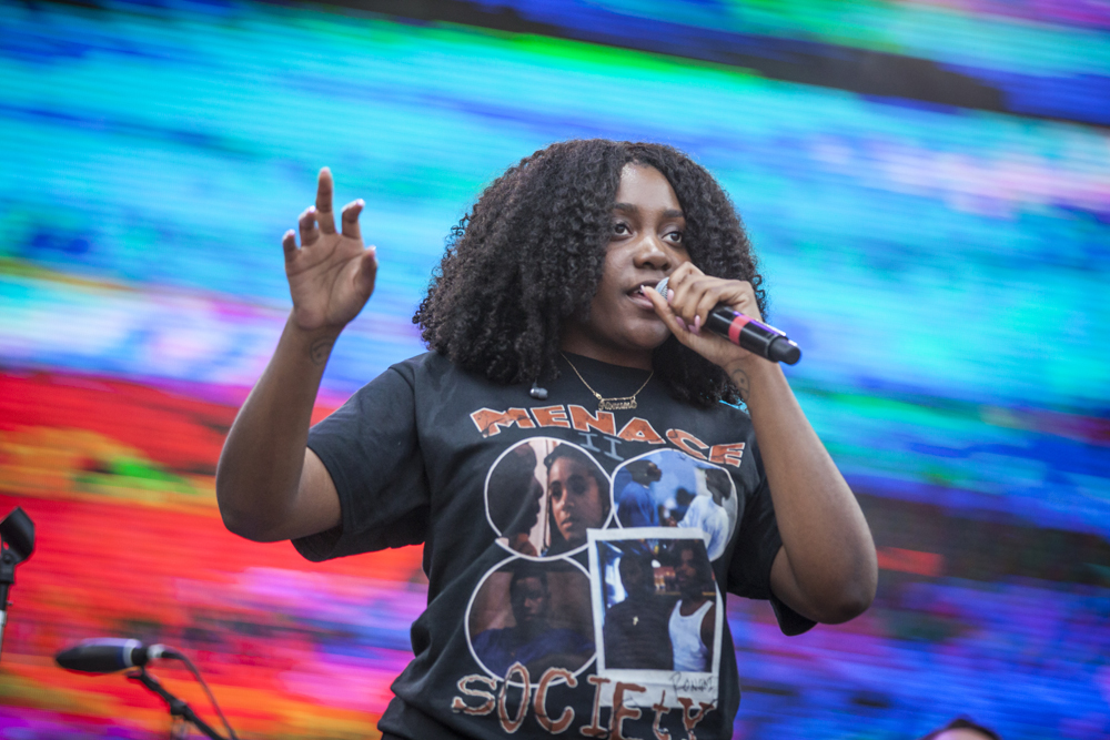 Noname, Project Pabst, MusicfestNW, Tom McCall Waterfront Park, photo by Sam Gehrke