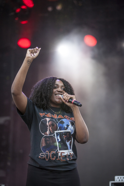 Noname, Project Pabst, MusicfestNW, Tom McCall Waterfront Park, photo by Sam Gehrke