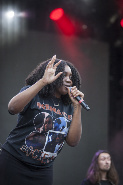 Noname, Project Pabst, MusicfestNW, Tom McCall Waterfront Park, photo by Sam Gehrke