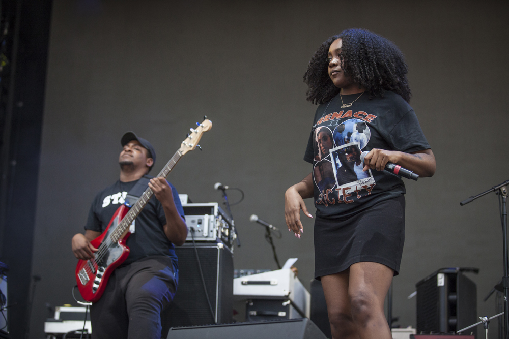 Noname, Project Pabst, MusicfestNW, Tom McCall Waterfront Park, photo by Sam Gehrke