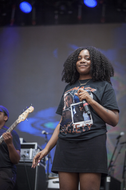 Noname, Project Pabst, MusicfestNW, Tom McCall Waterfront Park, photo by Sam Gehrke